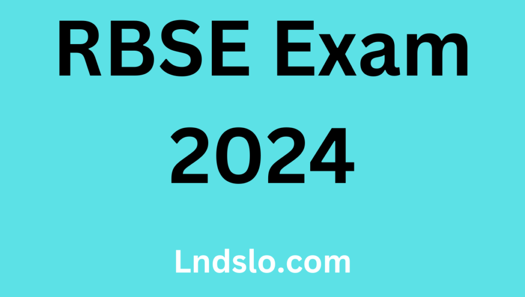 RBSE Exam 2024