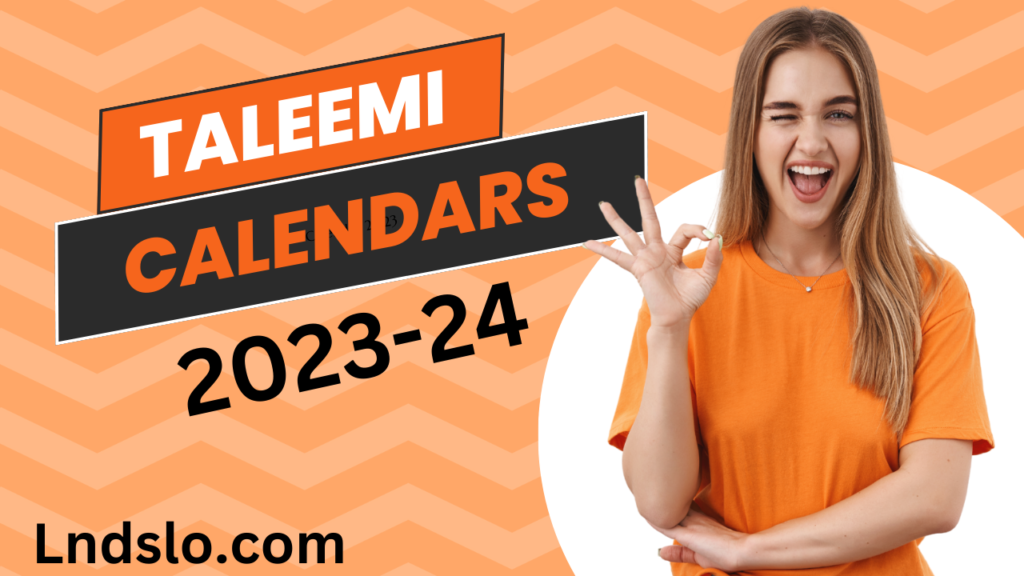Taleemi calendars 2023 